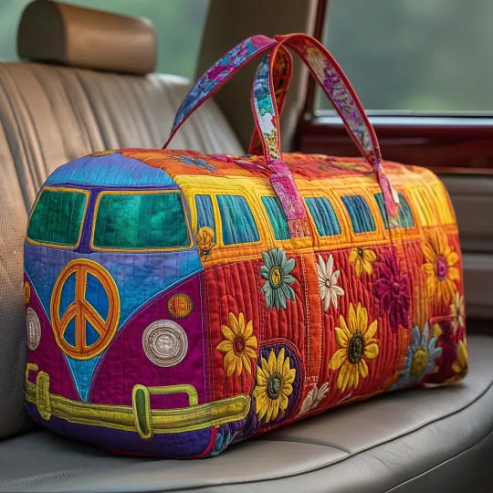 Quilted Hippie Travel Bag