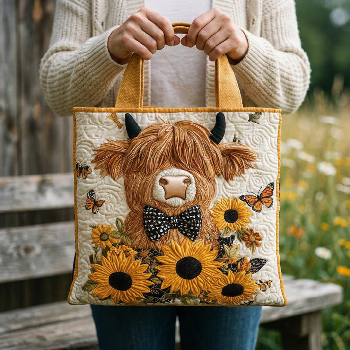 Padded Butterfly and Bow Tote
