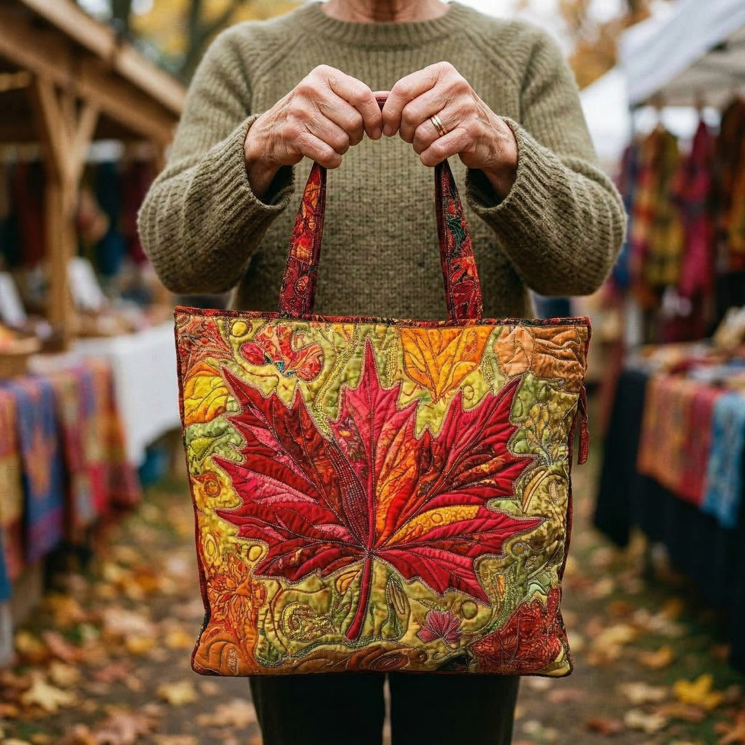 Handcrafted Sunset Maple Bag
